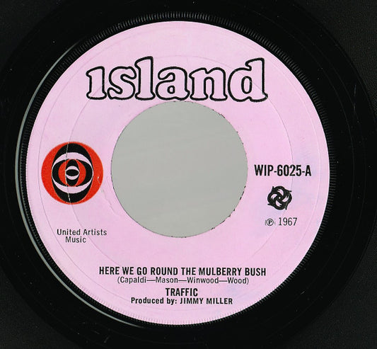 Traffic - Here We Go Round The Mulberry Bush (7", Single, Lar)