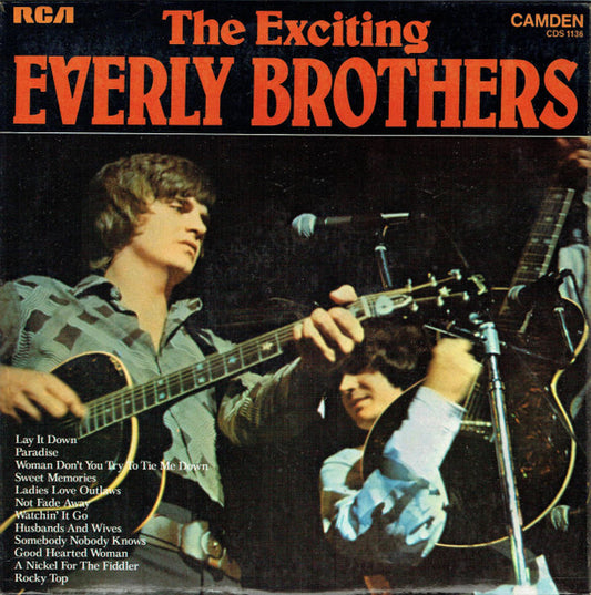 The Everly Brothers* - The Exciting Everly Brothers (LP, Album, RE)