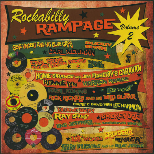 Various - Rockabilly Rampage Volume 2 (LP, Comp, Ltd, Red)