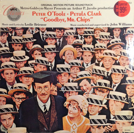 Leslie Bricusse, John Williams (4) - Goodbye, Mr Chips (Original Motion Picture Soundtrack) (LP, Album, RE)