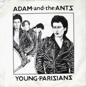 Adam And The Ants - Young Parisians (7", RE, Blu)