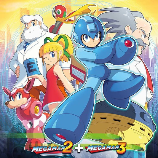 Capcom Sound Team - Mega Man 2 + Mega Man 3 (2x12", Comp, RM)