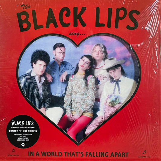 The Black Lips - In A World That's Falling Apart (LP, Album, Dlx, Ltd, Red)