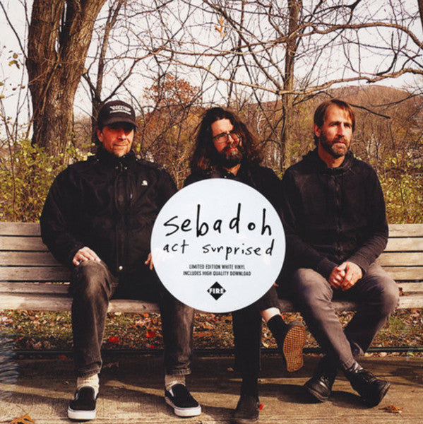 Sebadoh - Act Surprised (LP, Album, Whi)