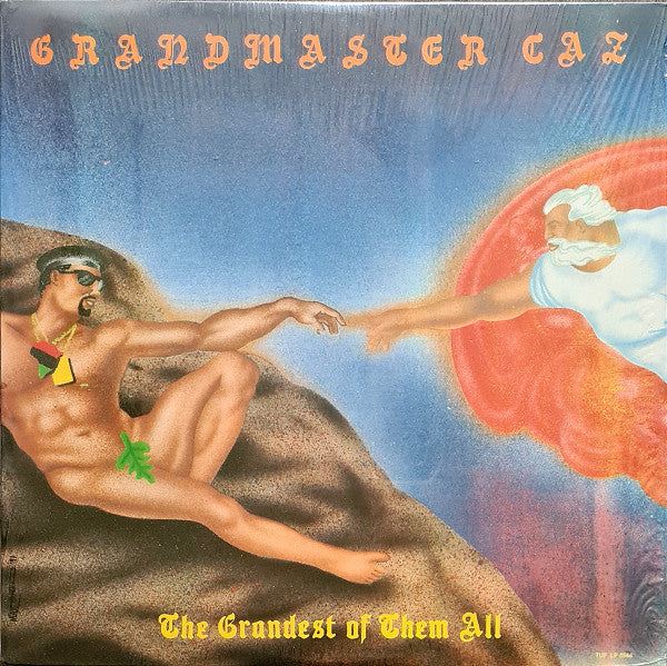 Grandmaster Caz - The Grandest Of Them All (LP, Album, RE)