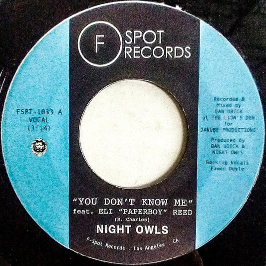 Night Owls (6) - You Don't Know Me / If You Let Me (7")