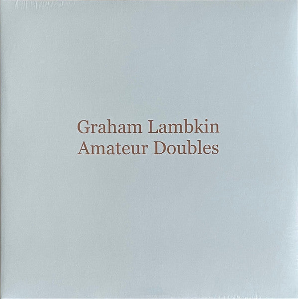 Graham Lambkin - Amateur Doubles (LP, Album, Ltd, RE)