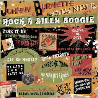 The Johnny Burnette Trio - Rock A Billy Boogie (LP, Comp, RM, CD)