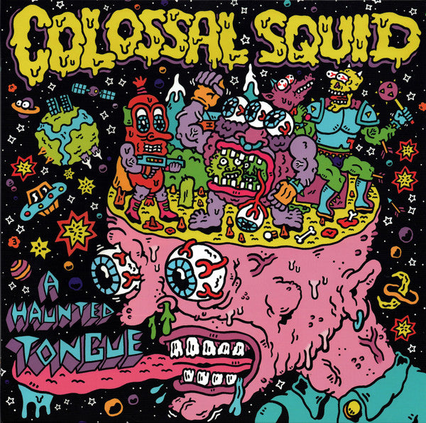 Colossal Squid - A Haunted Tongue (LP, Album, Ltd, RE, RP)