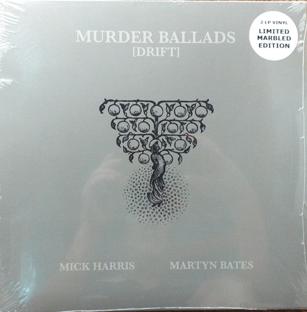 Mick Harris / Martyn Bates - Murder Ballads (Drift) (2xLP, Album, Ltd, RE, RM, Mar)