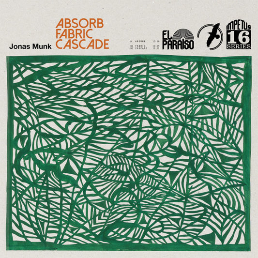 Jonas Munk - Absorb / Fabric / Cascade (LP, Album, Ltd, Ora)