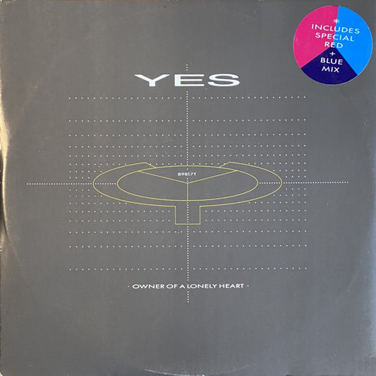 Yes - Owner Of A Lonely Heart (12", Dam)