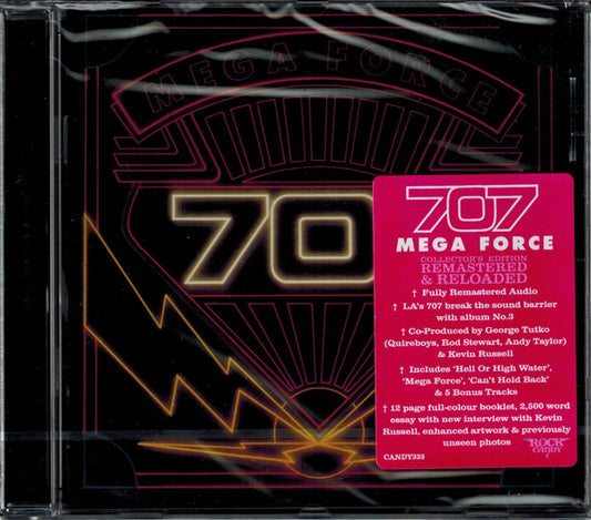 707 - Mega Force (CD, Album, RE, RM)