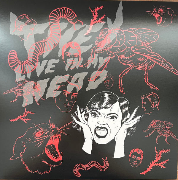 Bush Tetras - They Live In My Head (LP, Album, Red)