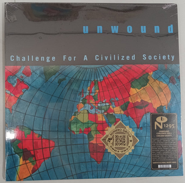 Unwound - Challenge For A Civilized Society (LP, Album, RE, Whi)