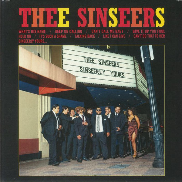 Thee Sinseers - Sinseerly Yours (LP, Album)