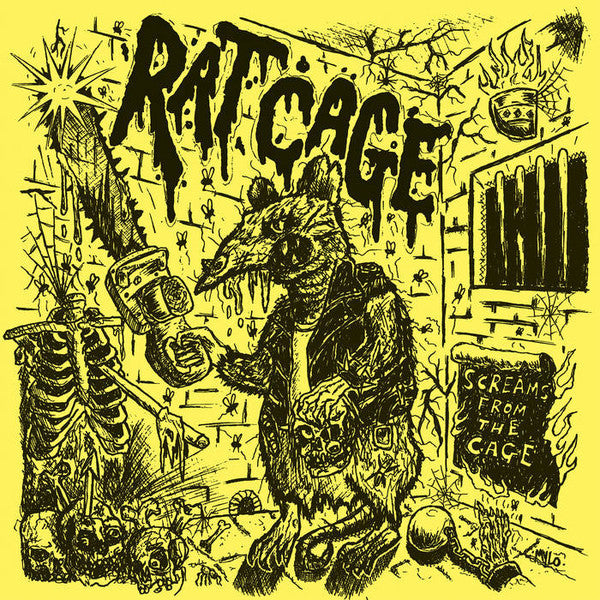 Rat Cage - Screams From The Cage (LP, Album)