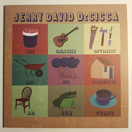 Jerry David DeCicca* - The Unlikely Optimist And His Domestic Adventures (LP, Album)