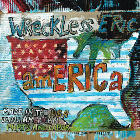 Wreckless Eric - amERICa (LP, Album, RM, Ora)