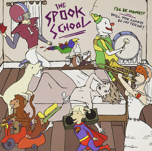 The Spook School - I'll Be Honest / Will You Always Be My Friend? (7", Single, Ltd, Mag)