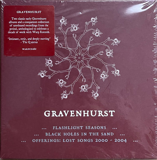 Gravenhurst - Flashlight Seasons / Black Holes In The Sand / Offerings: Lost Songs 2000 - 2004 (CD, Album, RE + CD, EP, RE + CD, Album + Comp)