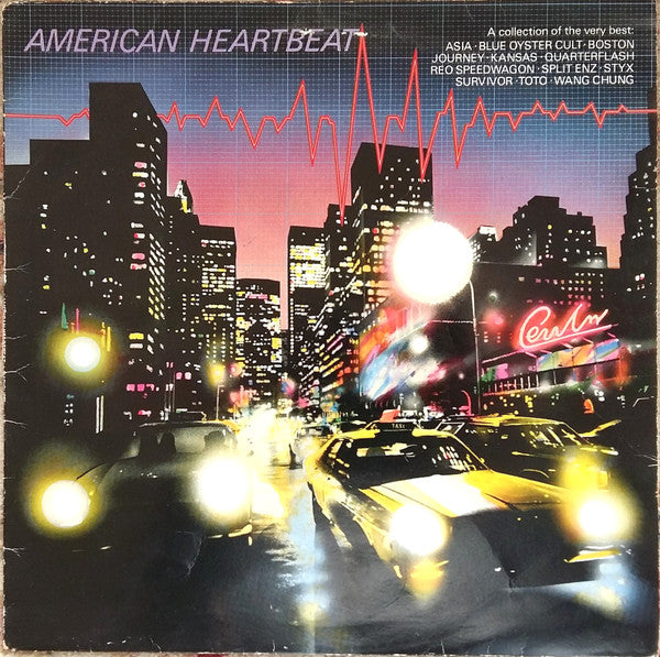 Various - American Heartbeat (LP, Album, Comp, Blu)