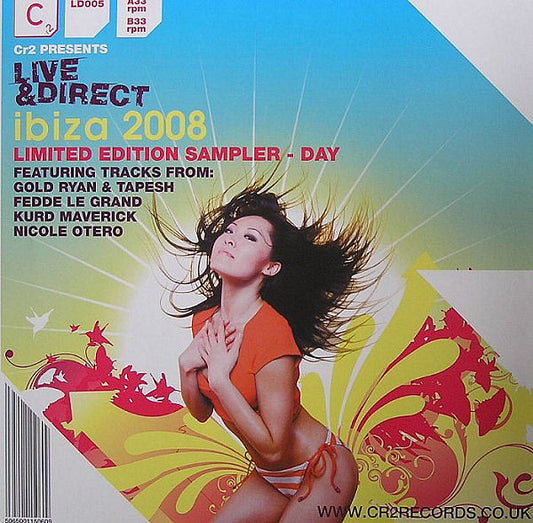 Various - Cr2 Presents Live & Direct - Ibiza 2008: Limited Edition Sampler - Day (12", Ltd, Smplr)