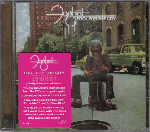 Foghat - Fool For The City (CD, Album, RE, RM)