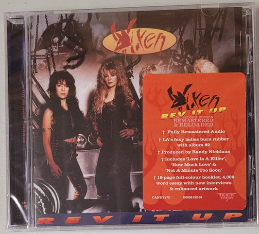 Vixen (2) - Rev It Up (CD, Album, RE, RM)