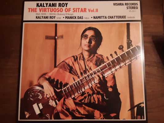 Kalyani Roy - The Virtuoso Of Sitar Vol. II (LP, Album, RE)