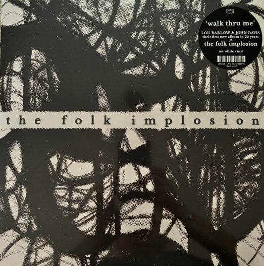 The Folk Implosion - Walk Thru Me (LP, Album, Whi)