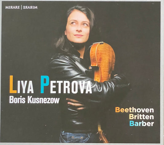 Beethoven*, Britten*, Barber* / Liya Petrova, Boris Kusnezow - Beethoven - Britten - Barber (CD)