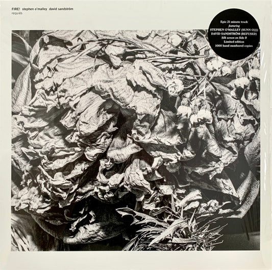 Fire!, Stephen O'Malley, David Sandström - Requiēs (12", S/Sided, EP, Ltd, Num, W/Lbl)