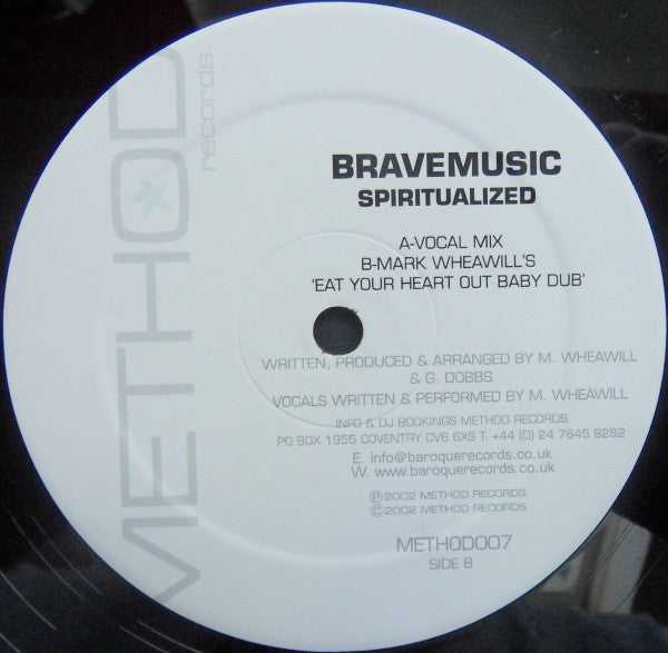 Bravemusic - Spiritualized (12", Promo)