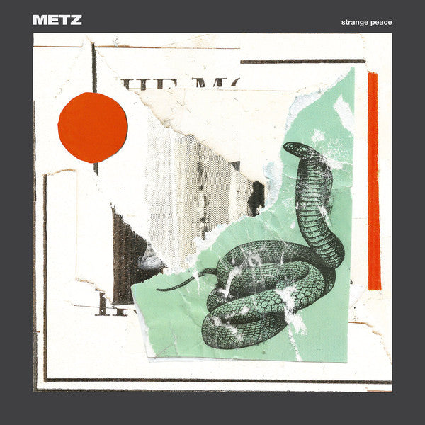 Metz - Strange Peace (LP, Album, Ltd, Cle)