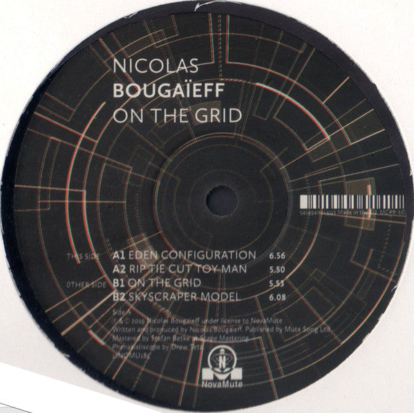 Nicolas Bougaïeff - On The Grid (12")