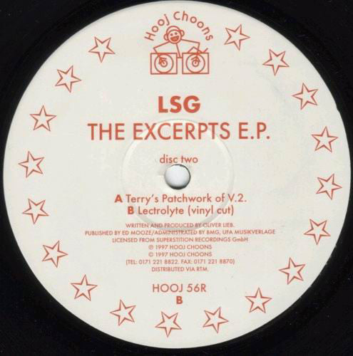 LSG* - The Excerpts E.P. (12", EP, 2/2)