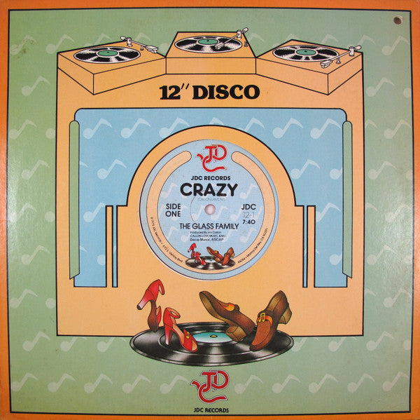 The Glass Family - Crazy (12", Red)