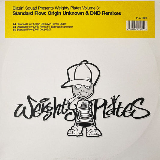 Blazin' Squad - Weighty Plates Volume 3: Standard Flow: Origin Unknown & DND Remixes (12")