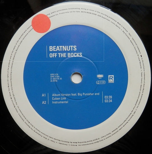 Beatnuts* - Off The Bocks (12", Promo)