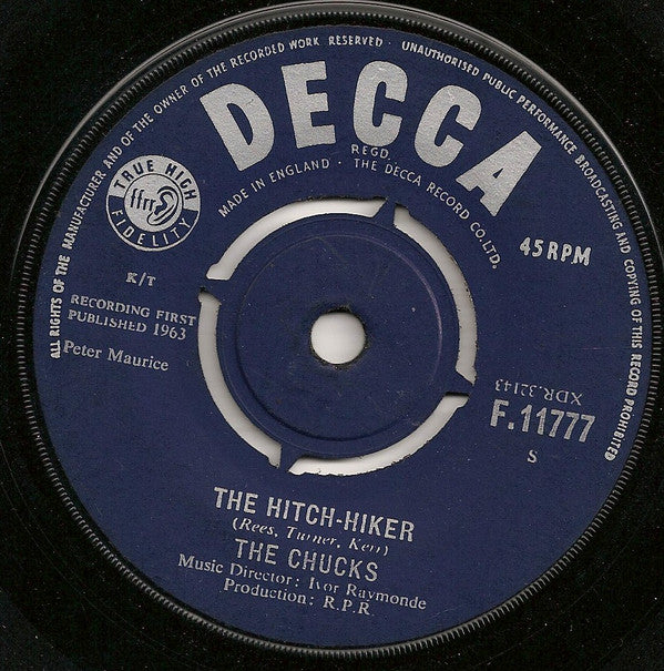 The Chucks - The Hitch-Hiker (7")