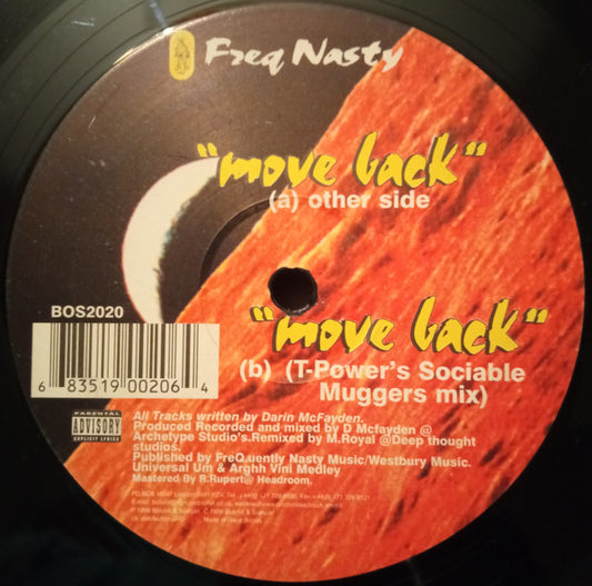 Freq Nasty - Move Back (12")