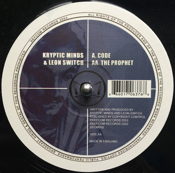 Kryptic Minds & Leon Switch - Code / The Prophet (12