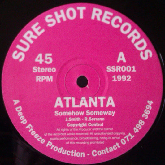 Atlanta (3) - Somehow Someway (12")