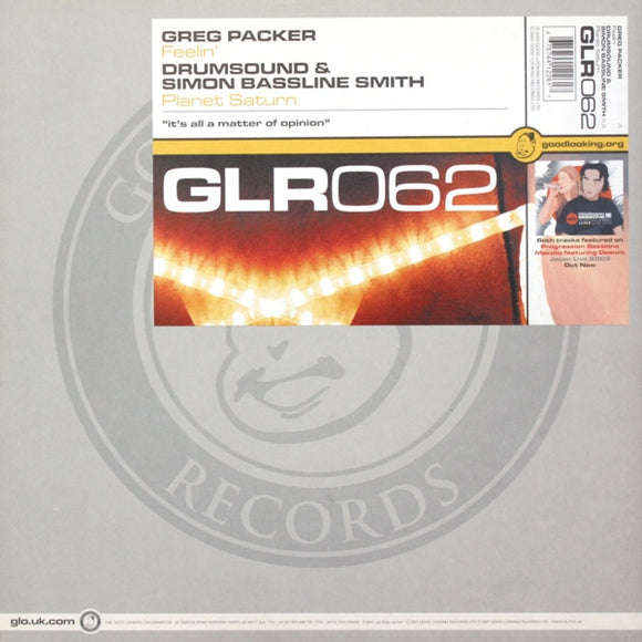 Greg Packer / Drumsound & Simon Bassline Smith* - Feelin' / Planet Saturn (12