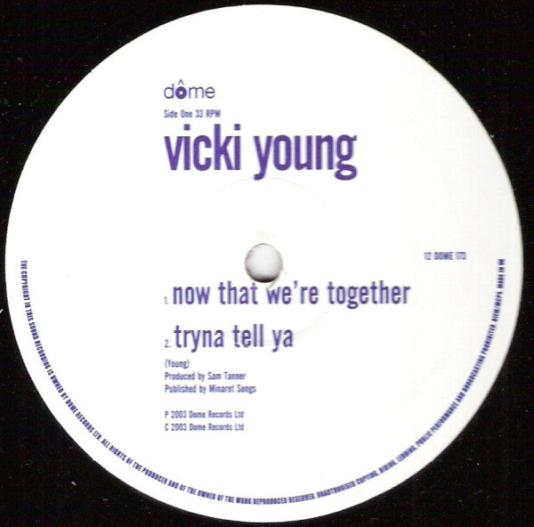 Vicki Young - Now That We're Together (12")