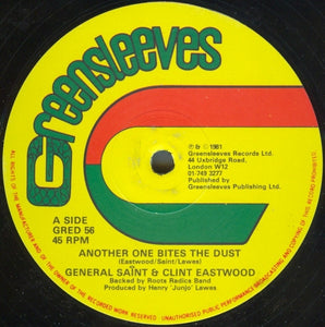 General Sai̊nt & Clint Eastwood* / Clint Eastwood & General Sai̊nt* - Another One Bites The Dust / Young Lover (12")