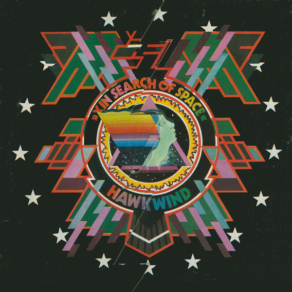 Hawkwind - X In Search Of Space (LP, Album, Gim)