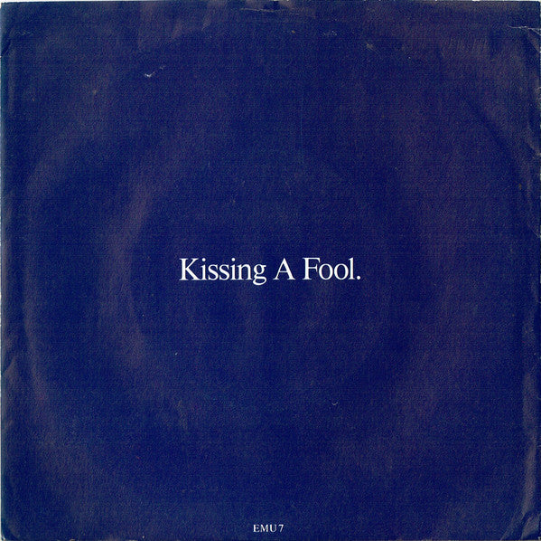 George Michael - Kissing A Fool (7", Single)