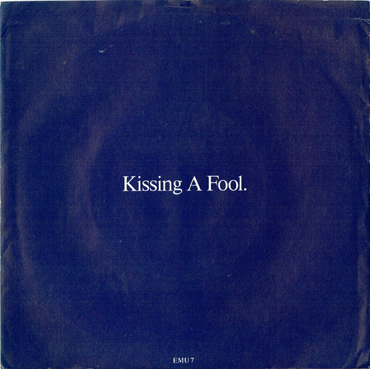 George Michael - Kissing A Fool (7", Single)